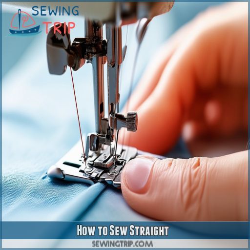 How to Sew Straight