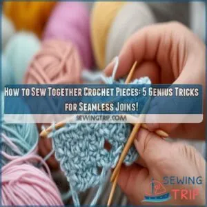 how to sew together crochet pieces