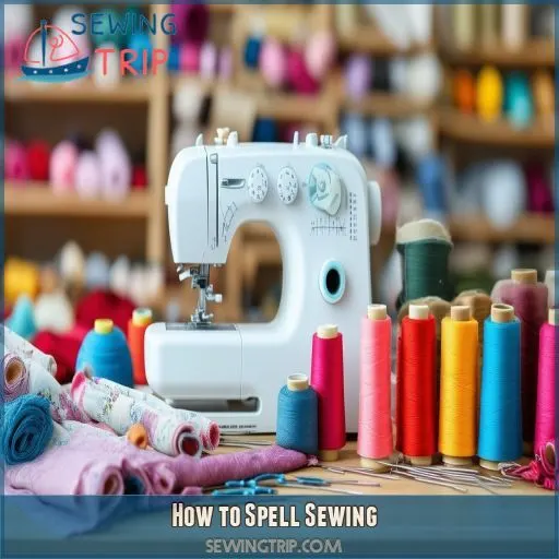 How to Spell Sewing