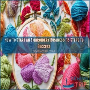 how to start an embroidery business in 15 steps