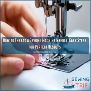 how to thread a sewing machine needle