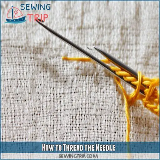 How to Thread the Needle How to Thread the Needle