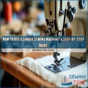 how to use singer sewing machine