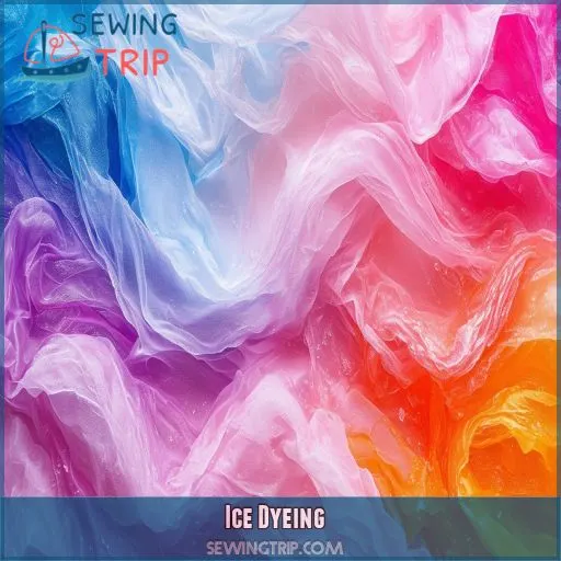 Ice Dyeing