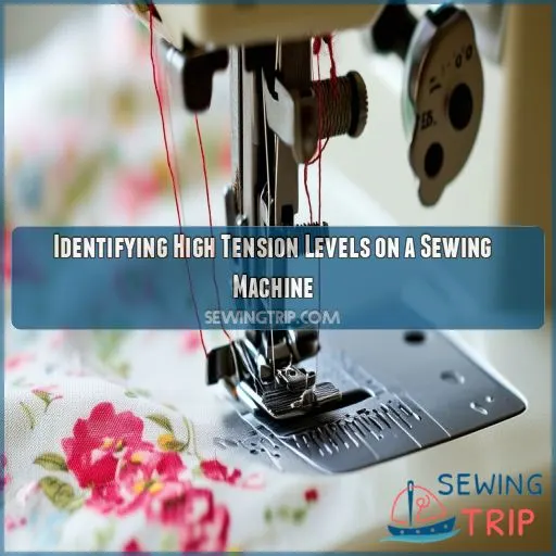 Identifying High Tension Levels on a Sewing Machine