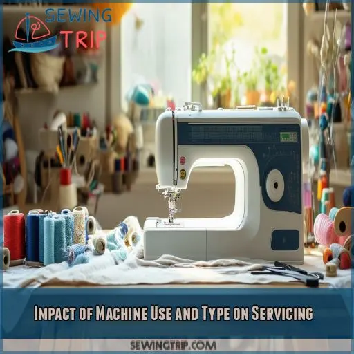 Impact of Machine Use and Type on Servicing