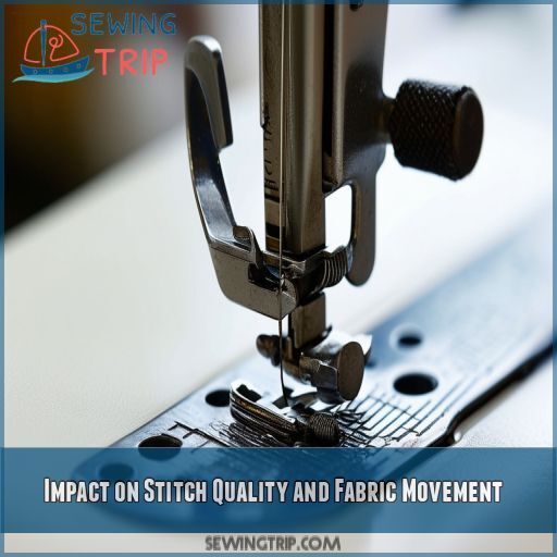 Impact on Stitch Quality and Fabric Movement Impact on Stitch Quality and Fabric Movement