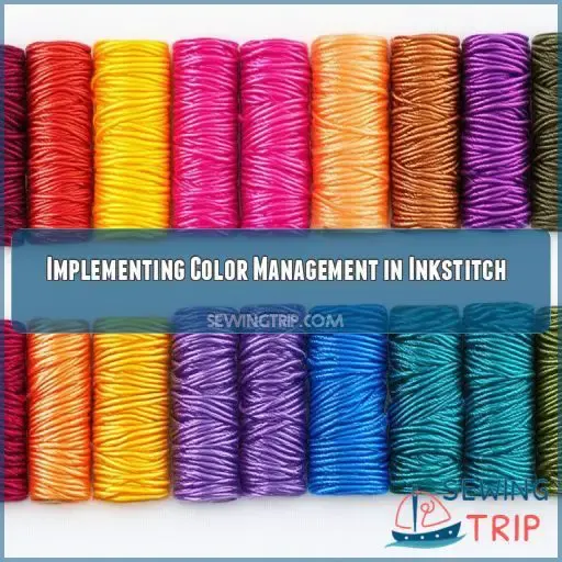 Implementing Color Management in Inkstitch