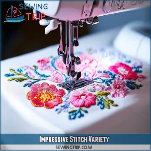 Impressive Stitch Variety
