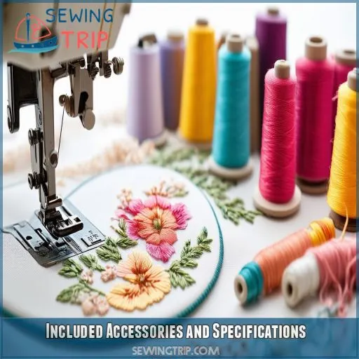 Included Accessories and Specifications