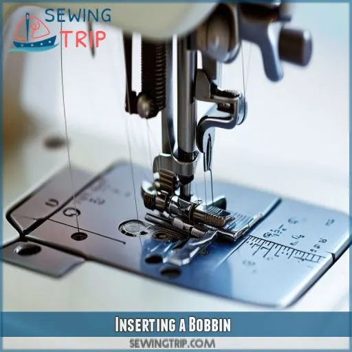 Inserting a Bobbin