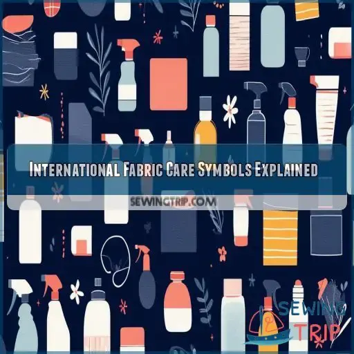 International Fabric Care Symbols Explained