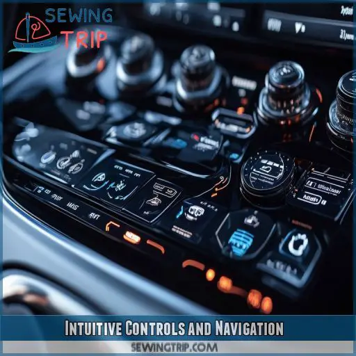 Intuitive Controls and Navigation
