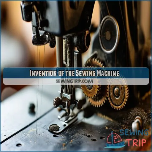 Invention of the Sewing Machine