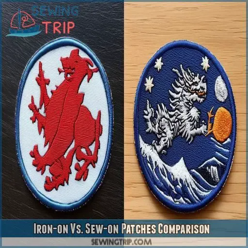 Iron-on Vs. Sew-on Patches Comparison