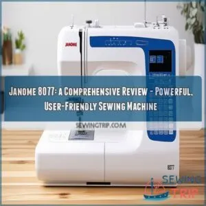 janome 8077 a comprehensive review