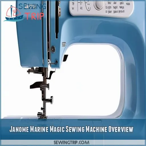 Janome Marine Magic Sewing Machine Overview