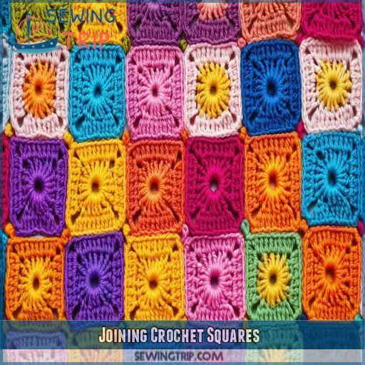 Joining Crochet Squares Joining Crochet Squares