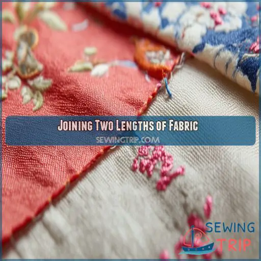 Joining Two Lengths of Fabric