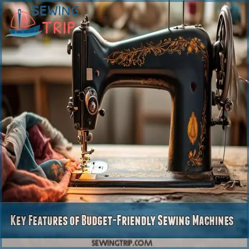 Key Features of Budget-Friendly Sewing Machines