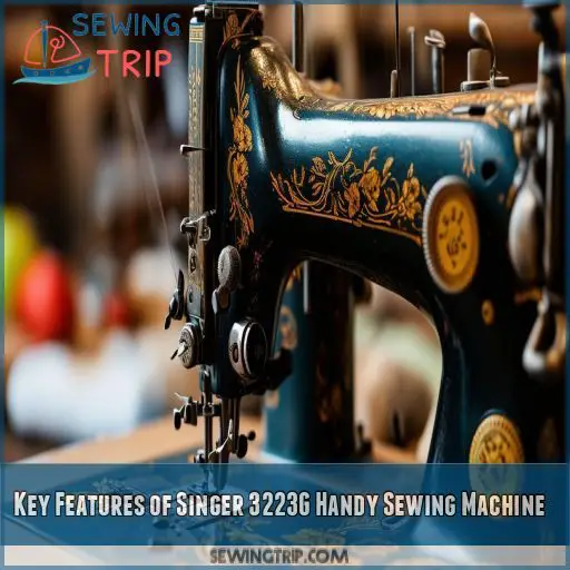 Key Features of Singer 3223G Handy Sewing Machine