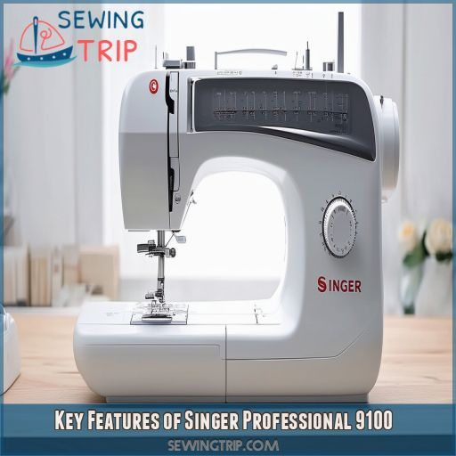 Key Features of Singer Professional 9100