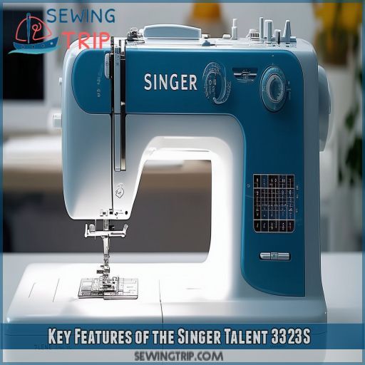 Key Features of the Singer Talent 3323S