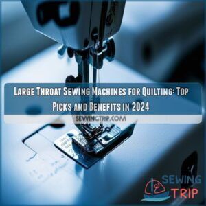 Large Throat Sewing Machines for Quilting: Top Picks and Benefits in 2024 5 large throat sewing machines for quilting