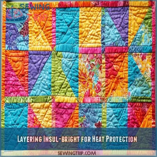 Layering Insul-bright for Heat Protection