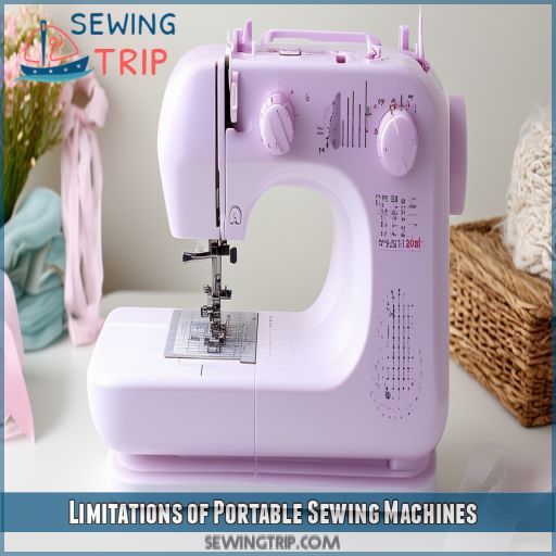 Limitations of Portable Sewing Machines