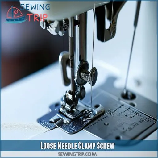 Loose Needle Clamp Screw