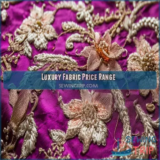 Luxury Fabric Price Range