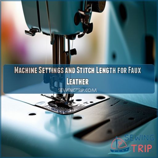 Machine Settings and Stitch Length for Faux Leather
