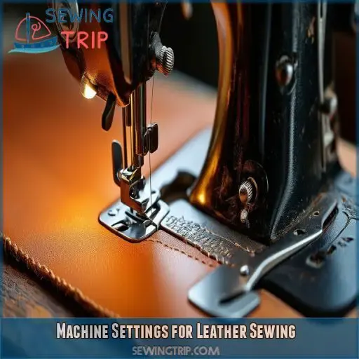 Machine Settings for Leather Sewing