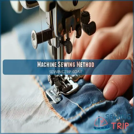 Machine Sewing Method