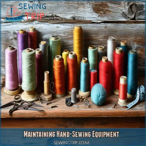 Maintaining Hand-Sewing Equipment