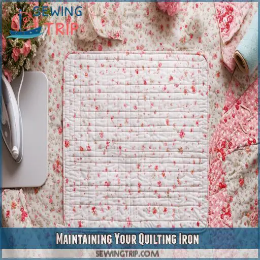 Maintaining Your Quilting Iron