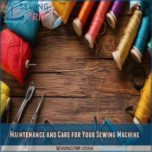 Maintenance and Care for Your Sewing Machine