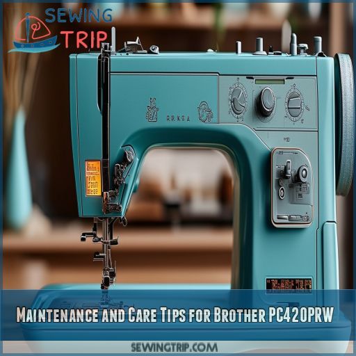 Maintenance and Care Tips for Brother PC420PRW