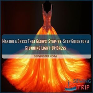 making a dress that glows