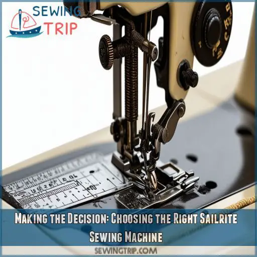 Making the Decision: Choosing the Right Sailrite Sewing Machine