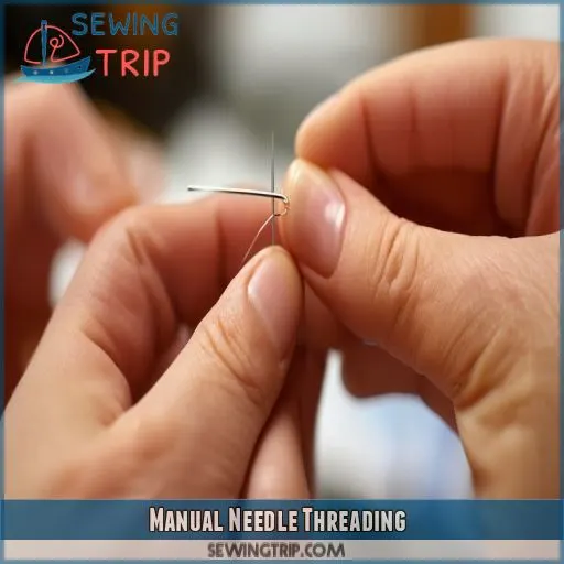 Manual Needle Threading