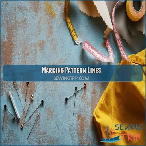 Marking Pattern Lines