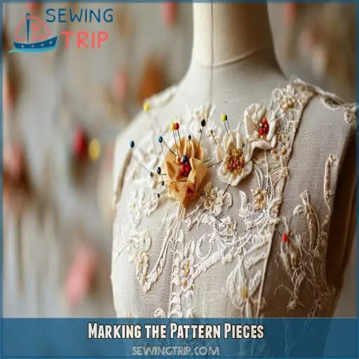 Marking the Pattern Pieces