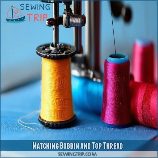 Matching Bobbin and Top Thread