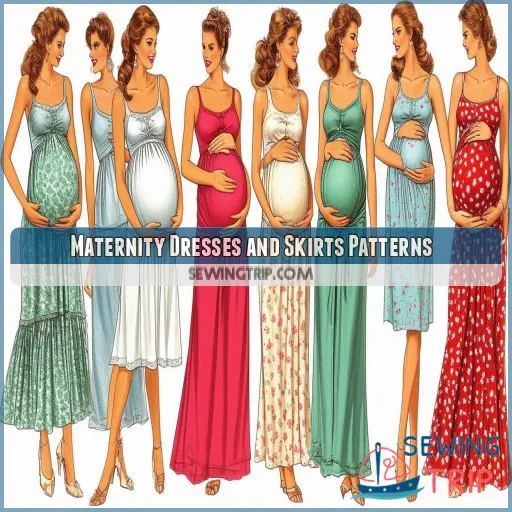 Maternity Dresses and Skirts Patterns