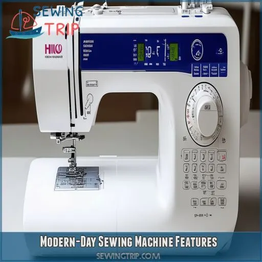 Modern-Day Sewing Machine Features