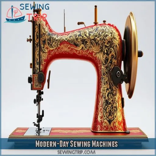 Modern-Day Sewing Machines