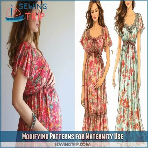 Modifying Patterns for Maternity Use