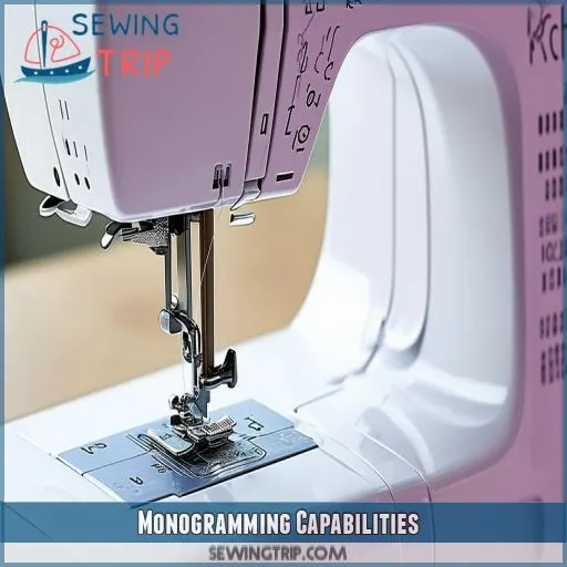 Monogramming Capabilities